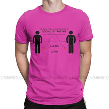 Charger l'image dans la galerie, Amateur Radio Enthusiast Clothes Social Distancing T-Shirts Men Quarantine Seniors 2020 T Shirts Physical Funny Geeks Tee Shirt