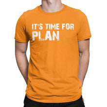 Charger l'image dans la galerie, Men's It's Time For Plan B Bitcoin BTC Crypto Currency T Shirts Cryptocurrency Blockchain Geek Clothes 2020 Gift Idea T-Shirts