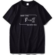Charger l'image dans la galerie, Physics T shirt God Says Maxwell Equations 100% Cotton Geek Science EU Size