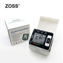 Charger l'image dans la galerie, ZOSS English or Russian Voice Cuff Wrist Sphygmomanometer Blood Presure Meter Monitor Heart Rate Pulse