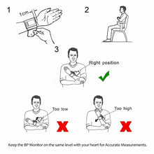Charger l'image dans la galerie, ZOSS English or Russian Voice Cuff Wrist Sphygmomanometer Blood Presure Meter Monitor Heart Rate Pulse