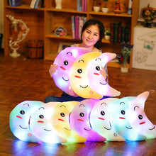 Charger l'image dans la galerie, Luminous Pillow Soft Stuffed Plush Glowing Colorful Stars Cushion Led Light Gift For Kids Children Girls