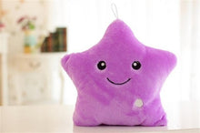 Charger l'image dans la galerie, Luminous Pillow Soft Stuffed Plush Glowing Colorful Stars Cushion Led Light Gift For Kids Children Girls