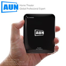 Charger l'image dans la galerie, AUN MINI Projector X3, Portable 1080P, 3D Beamer, HDMI, LED Laser . Android/IOS