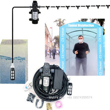 Charger l'image dans la galerie, Smart Fog Machine for Tunnel Disinfection Nebulizer Cooling System Kit 18m