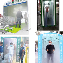 Charger l'image dans la galerie, Smart Fog Machine for Tunnel Disinfection Nebulizer Cooling System Kit 18m