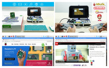 Charger l'image dans la galerie, Elecrow Crowpi Educational Learning Kit 7 '' HD Touchscreen LCD Display Compact 7 inch Raspberry Pi 4