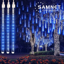 Charger l'image dans la galerie, 30cm/50cm LED Meteor Shower Light Outdoor Waterproof Fairy Lights Christmas Decoration