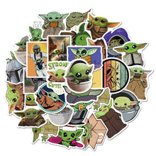 Charger l'image dans la galerie, 10/50/Pcs Anime Baby Yoda Stickers Waterproof