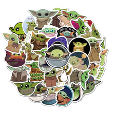Charger l'image dans la galerie, 10/50/Pcs Anime Baby Yoda Stickers Waterproof