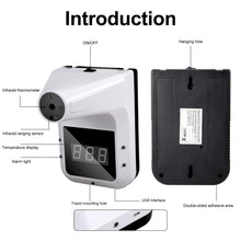 Charger l'image dans la galerie, Touchless Wall Hanging IR Infrared Thermometer Forehead