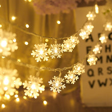 Charger l'image dans la galerie, 1/3M Christmas String Fairy Lights Snowflake Led