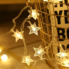 Charger l'image dans la galerie, 1/3M Christmas String Fairy Lights Snowflake Led