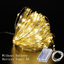 Charger l'image dans la galerie, 1/3M Christmas String Fairy Lights Snowflake Led