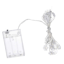 Charger l'image dans la galerie, LED String light Snow Flakes For Christmas New Year Decoration1M 2M 3M