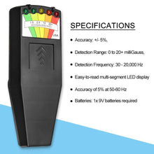Charger l'image dans la galerie, KII K2 Electromagnetic Field EMF Gauss Meter Portable