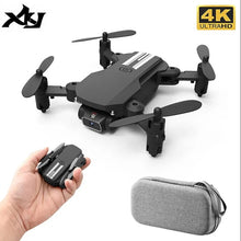 Charger l'image dans la galerie, XKJ 2020 New Mini Drone 4K 1080P HD Camera WiFi Fpv Air Pressure Altitude Hold Black And Gray Foldable Quadcopter RC Dron Toy
