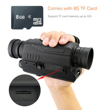 Charger l'image dans la galerie, SVBONY 5x32 Infrared Digital Night Vision Monocular with 8G TF card  200M range Hunting Monocular Thermal imager for hunting
