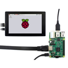 Charger l'image dans la galerie, Raspberry Pi 4 Model B/ 3B+/ 3B  7 inch screen  with LCD 7 Monitor 1024x600 IPS Capacitive Touch Screen

