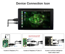 Charger l'image dans la galerie, Raspberry Pi 4 Model B/ 3B+/ 3B  7 inch screen  with LCD 7 Monitor 1024x600 IPS Capacitive Touch Screen
