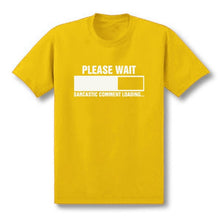 Charger l'image dans la galerie, 2019 New Sarcastic Comment Loading Geek Nerd Men's Funny T-Shirt Men Short Sleeve Cotton Casual Top Tees  XS-XXL

