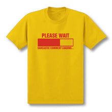 Charger l'image dans la galerie, 2019 New Sarcastic Comment Loading Geek Nerd Men's Funny T-Shirt Men Short Sleeve Cotton Casual Top Tees  XS-XXL
