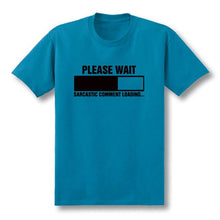 Charger l'image dans la galerie, 2019 New Sarcastic Comment Loading Geek Nerd Men's Funny T-Shirt Men Short Sleeve Cotton Casual Top Tees  XS-XXL
