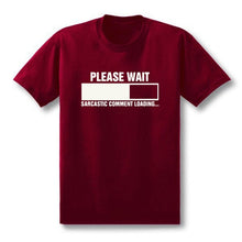 Charger l'image dans la galerie, 2019 New Sarcastic Comment Loading Geek Nerd Men's Funny T-Shirt Men Short Sleeve Cotton Casual Top Tees  XS-XXL
