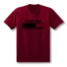 Charger l'image dans la galerie, 2019 New Sarcastic Comment Loading Geek Nerd Men's Funny T-Shirt Men Short Sleeve Cotton Casual Top Tees  XS-XXL
