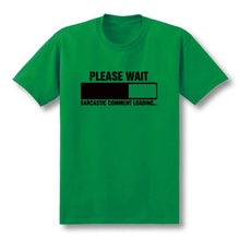 Charger l'image dans la galerie, 2019 New Sarcastic Comment Loading Geek Nerd Men's Funny T-Shirt Men Short Sleeve Cotton Casual Top Tees  XS-XXL
