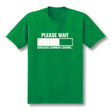 Charger l'image dans la galerie, 2019 New Sarcastic Comment Loading Geek Nerd Men's Funny T-Shirt Men Short Sleeve Cotton Casual Top Tees  XS-XXL

