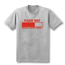 Charger l'image dans la galerie, 2019 New Sarcastic Comment Loading Geek Nerd Men's Funny T-Shirt Men Short Sleeve Cotton Casual Top Tees  XS-XXL
