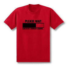 Charger l'image dans la galerie, 2019 New Sarcastic Comment Loading Geek Nerd Men's Funny T-Shirt Men Short Sleeve Cotton Casual Top Tees  XS-XXL
