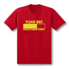 Charger l'image dans la galerie, 2019 New Sarcastic Comment Loading Geek Nerd Men's Funny T-Shirt Men Short Sleeve Cotton Casual Top Tees  XS-XXL
