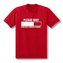Charger l'image dans la galerie, 2019 New Sarcastic Comment Loading Geek Nerd Men's Funny T-Shirt Men Short Sleeve Cotton Casual Top Tees  XS-XXL
