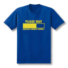 Charger l'image dans la galerie, 2019 New Sarcastic Comment Loading Geek Nerd Men's Funny T-Shirt Men Short Sleeve Cotton Casual Top Tees  XS-XXL
