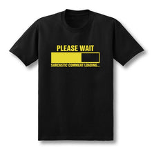 Charger l'image dans la galerie, 2019 New Sarcastic Comment Loading Geek Nerd Men's Funny T-Shirt Men Short Sleeve Cotton Casual Top Tees  XS-XXL
