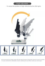 Charger l'image dans la galerie, MUSTOOL G1200 Electronic Digital Microscope 12MP 7 Inch Large Screen LCD Display 1-1200X Continuous Amplification Magnifier Tool
