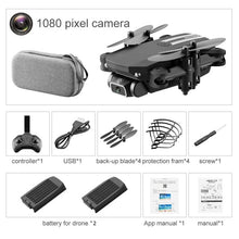 Charger l'image dans la galerie, XKJ 2020 New Mini Drone 4K 1080P HD Camera WiFi Fpv Air Pressure Altitude Hold Black And Gray Foldable Quadcopter RC Dron Toy
