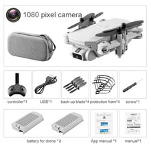 Charger l'image dans la galerie, XKJ 2020 New Mini Drone 4K 1080P HD Camera WiFi Fpv Air Pressure Altitude Hold Black And Gray Foldable Quadcopter RC Dron Toy
