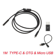 Charger l'image dans la galerie, 7mm Endoscope Camera Flexible IP67 Waterproof Micro USB Android PC Notebook

