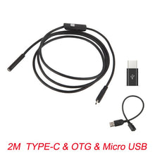 Charger l'image dans la galerie, 7mm Endoscope Camera Flexible IP67 Waterproof Micro USB Android PC Notebook
