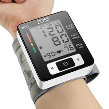 Charger l'image dans la galerie, ZOSS  English or Russian Voice Cuff Wrist Sphygmomanometer Blood Presure Meter Monitor Heart Rate Pulse
