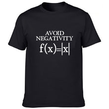 Charger l'image dans la galerie, Avoid Negativity Men Funny Mathematics Absolute Value Tshirt Math Function Geek T Shirt Summer Tops Tee Clothes High Quality
