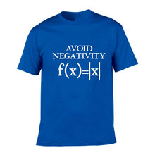 Charger l'image dans la galerie, Avoid Negativity Men Funny Mathematics Absolute Value Tshirt Math Function Geek T Shirt Summer Tops Tee Clothes High Quality
