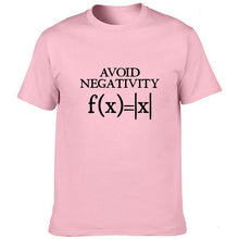Charger l'image dans la galerie, Avoid Negativity Men Funny Mathematics Absolute Value Tshirt Math Function Geek T Shirt Summer Tops Tee Clothes High Quality
