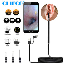 Charger l'image dans la galerie, Medical In Ear Cleaning Endoscope Otoscope Support Android PC
