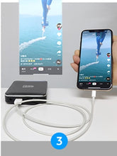 Charger l'image dans la galerie, AUN MINI Projector X3, Portable 1080P, 3D Beamer, HDMI, LED Laser . Android/IOS
