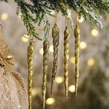 Charger l'image dans la galerie, 10pcs 13cm Christmas Ice Tree Hanging Fake Icicle Winter
