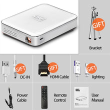 Charger l'image dans la galerie, AUN MINI Projector X3, Portable 1080P, 3D Beamer, HDMI, LED Laser . Android/IOS
